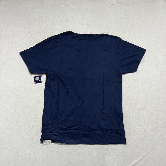 Majestic Men Blue Tee Shirt Atlanta Braves Size L - Picture 7 of 8